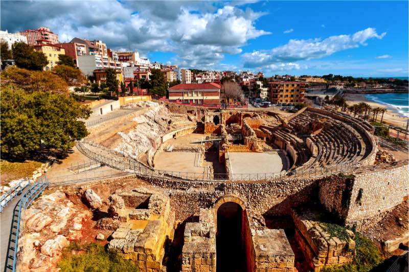 Unesco archeologisch terrein van tarragona