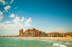 strand Valencia- Spanje