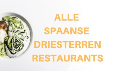 Driesterrenrestaurants in Spanje