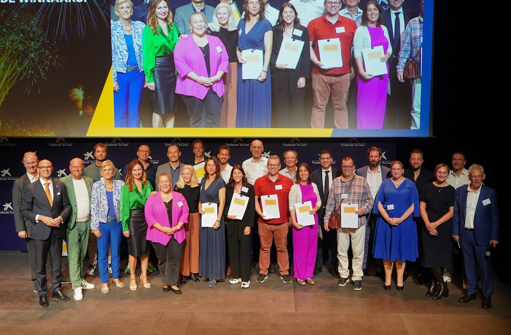 De finalisten en organisatie van de Nederlandse Ondernemersprijs Spanje 2024